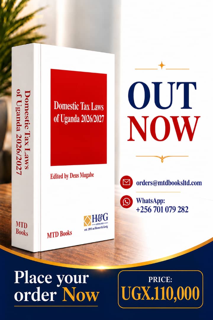 Cover of Domestic Tax Laws of Uganda 2026/2027